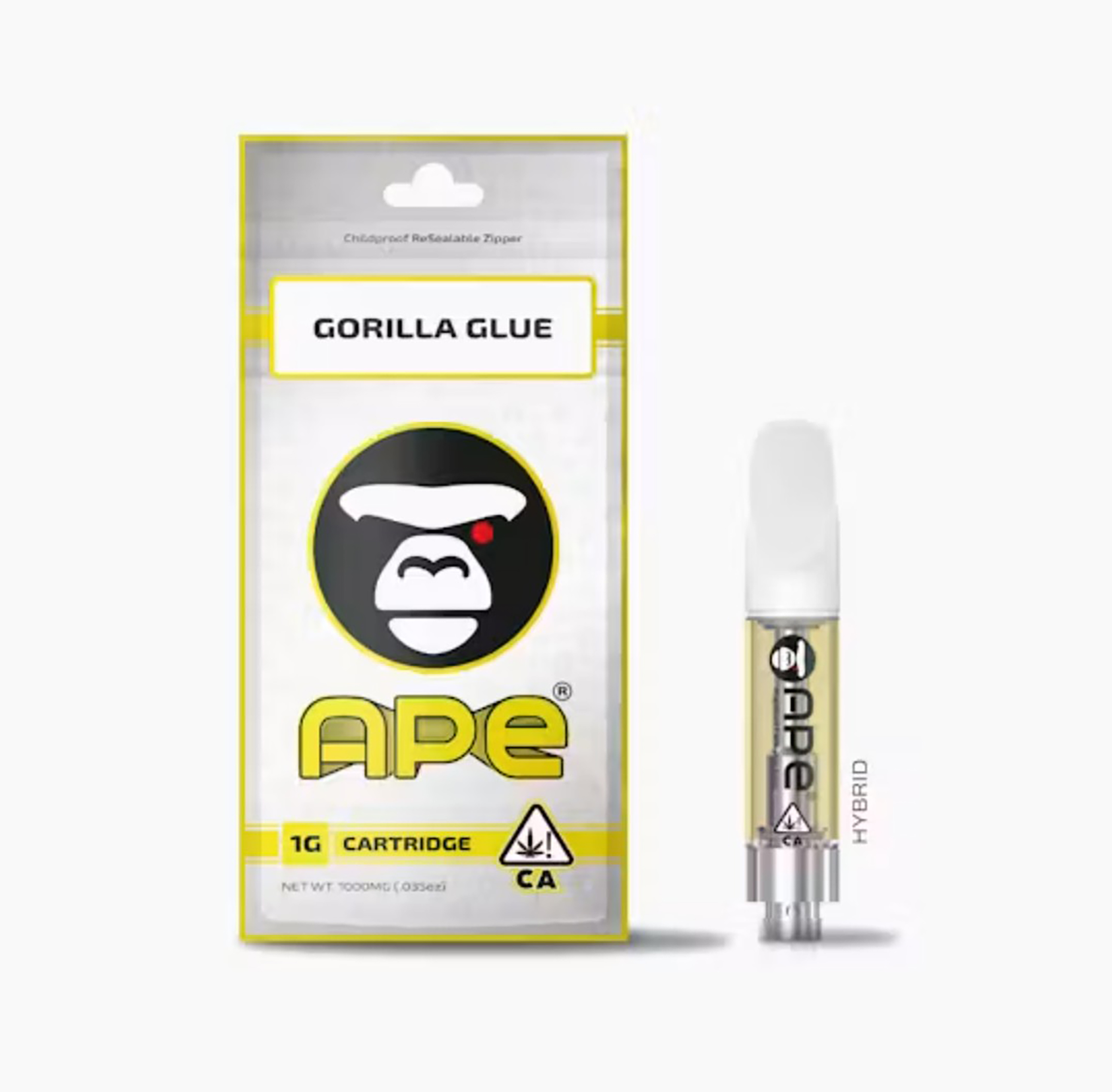 Ape 1G Vape - Gorilla Glue (H) - Sauce Cart