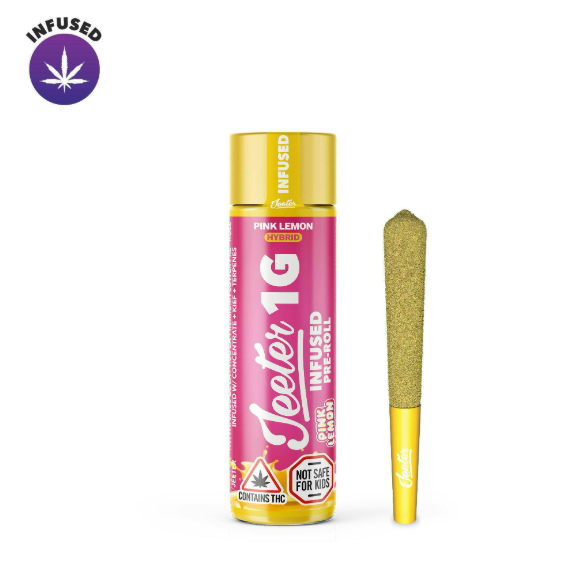 Jeeter - Pink Lemon (H)Quad-Infused Joint - 1G infused pre-roll