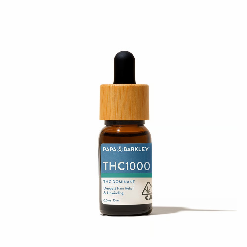 PAPA & BARKLEY - Tincture - THC1000 - 15ML - 1000MG