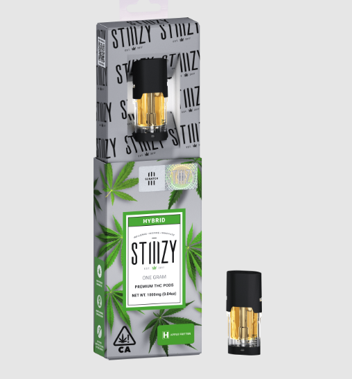 Vape Cartridge - Apple Fritter (H) 1G Original Thc Pod - Stiiizy