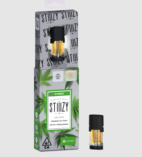 Vape Cartridge - Blue Burst (H) 1G Original Thc Pod - Stiiizy