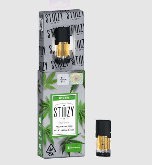 Vape Cartridge - Strawnana (H) 1G Original Thc Pod - Stiiizy