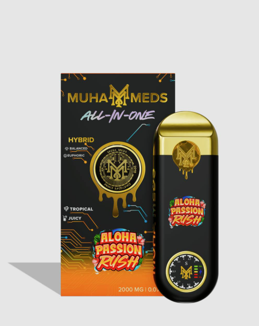 MUHA MEDS - Aloha Passion Rush (H) - All-in-One - 2g all-in-one vape