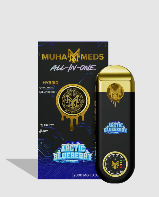 MUHA MEDS - Arctic Blueberry - All-in-One - 2g all-in-one vape