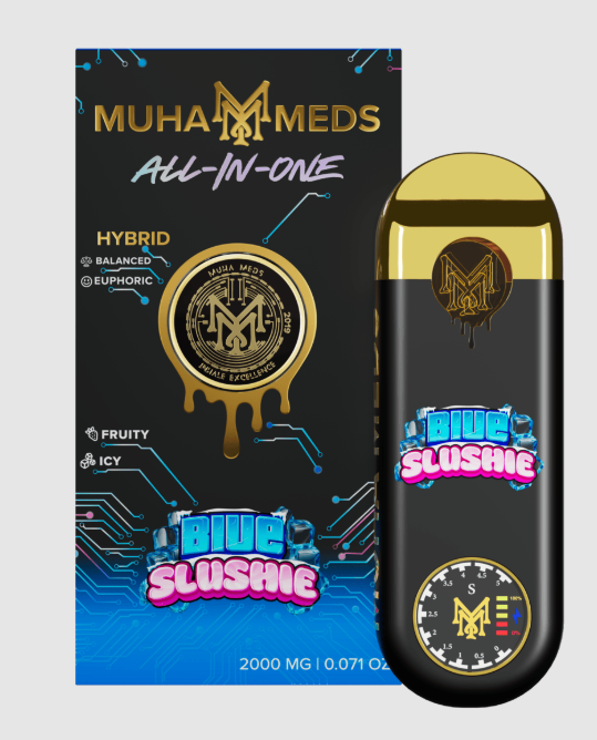 MUHA MEDS - Blue Slushie - All-in-One - 2g all-in-one vape