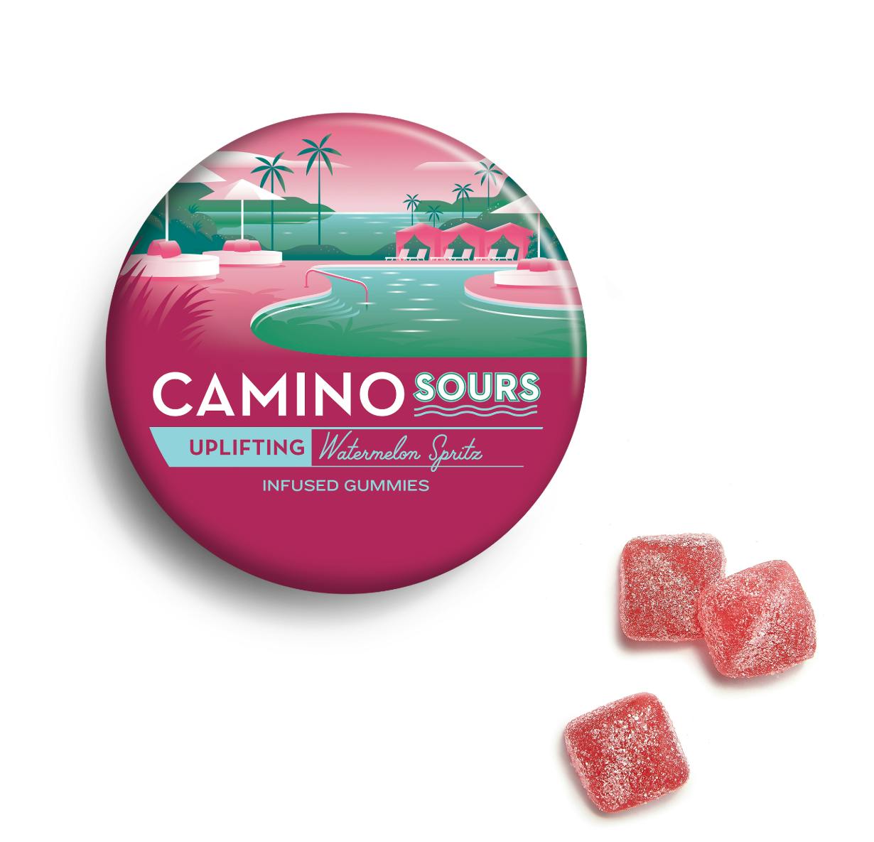 Camino - Watermelon Spritz Sours - 100Mg - 10Ct - 10Mg/Ea