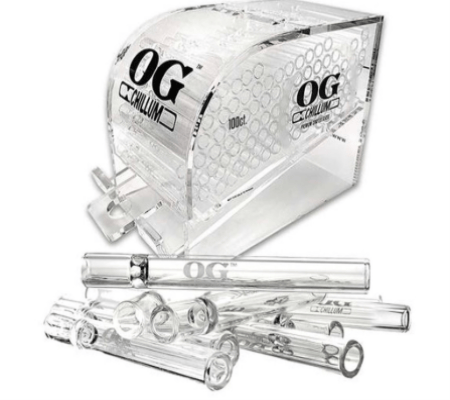 Og Glass Chillum Pipe