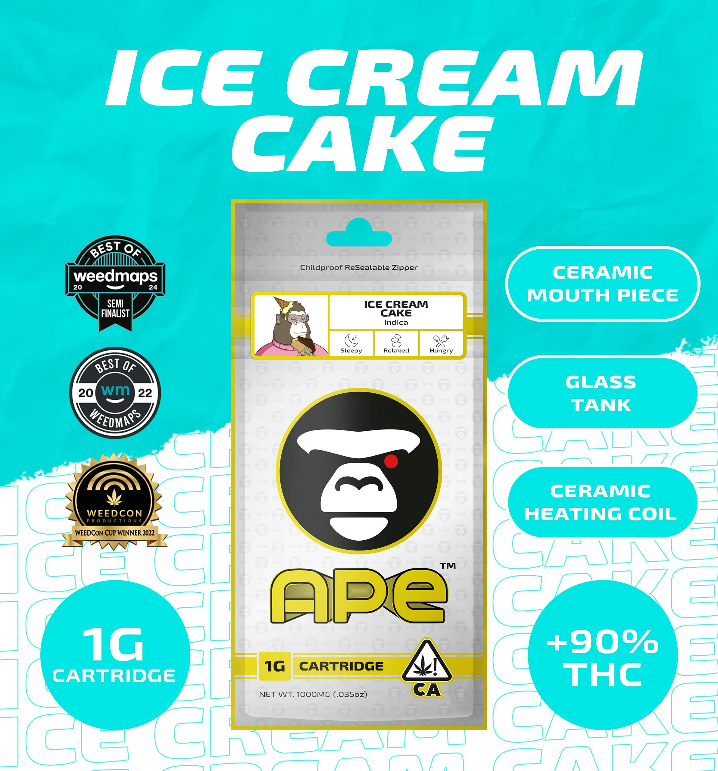 Ape 1G Vape - Ice Cream Cake (I)