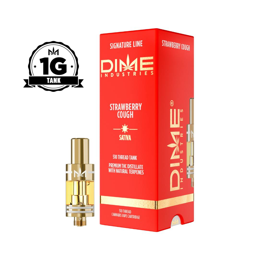 Dime 1G Vape - Strawberry Cough (S)
