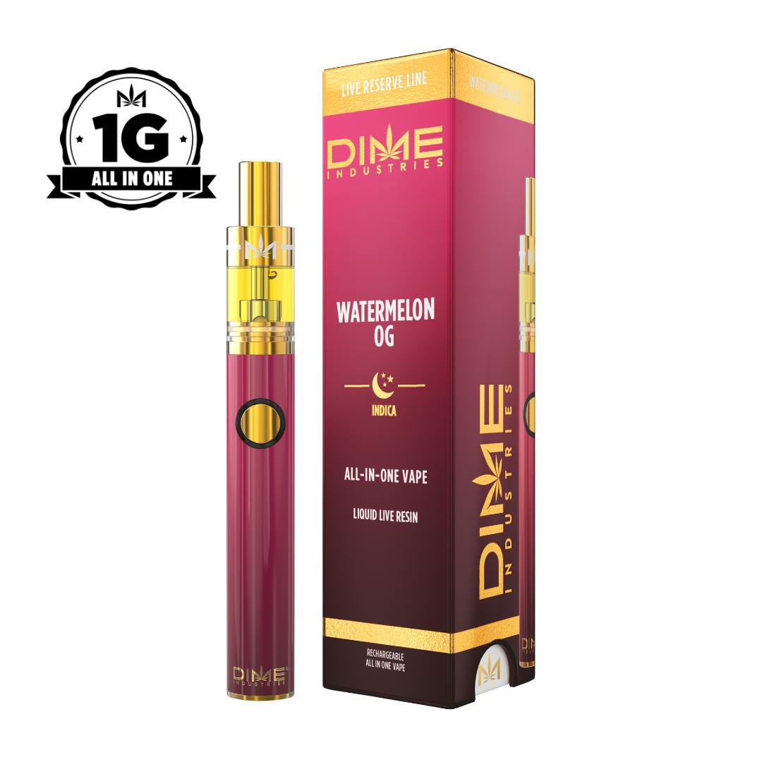 Dime Live Reserve 1G All In One - Watermelon Og (I) Live Resin