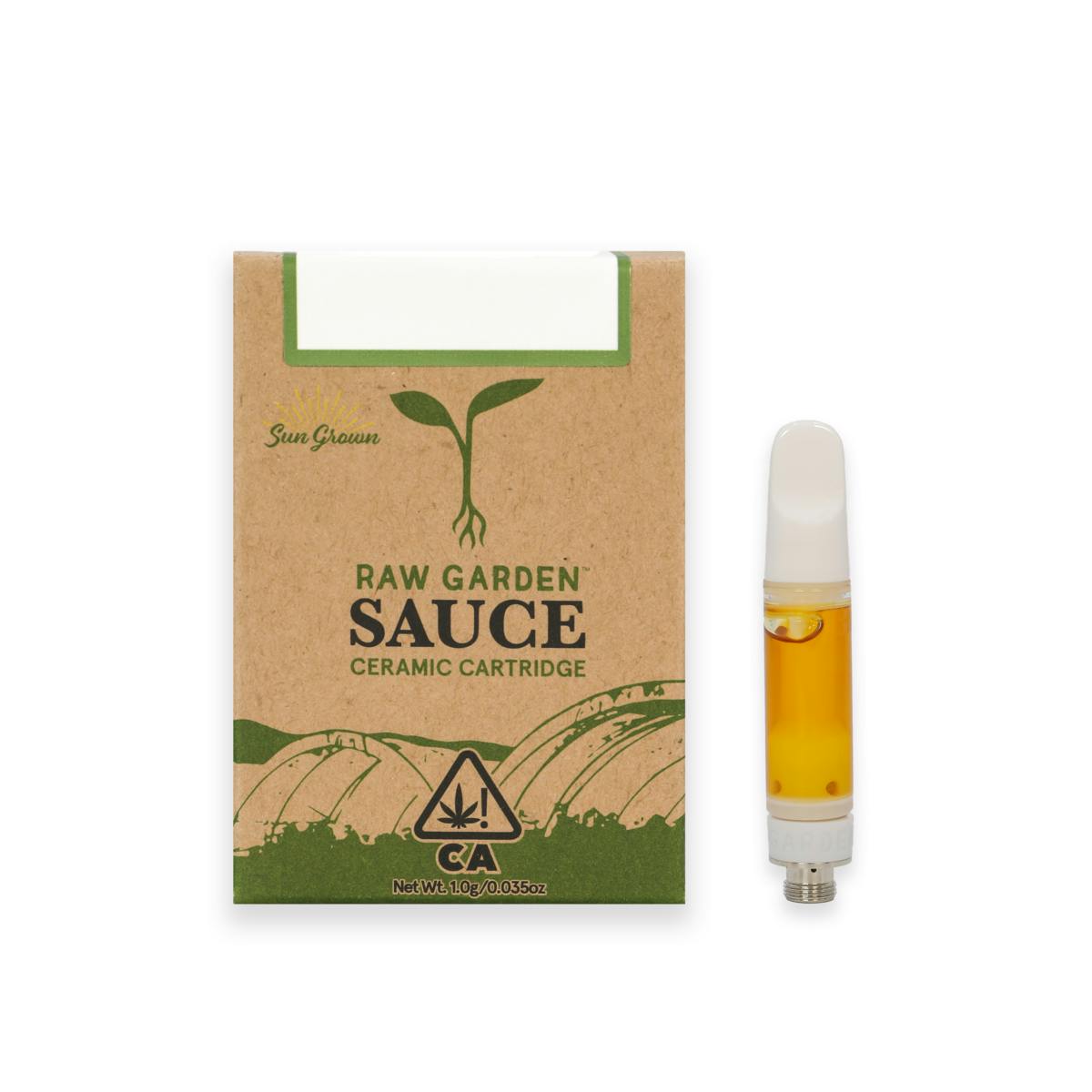 Raw Garden 1G Vape - Ze Chem Sauce Cartridge