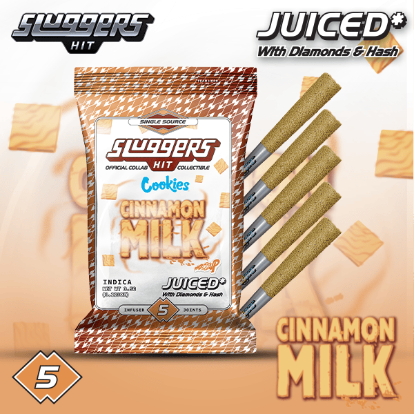 Sluggers - Infused Preroll - 3.5G 5Pk - Cinnamon Milk (I)